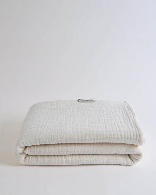 Gauze Summer Blanket Bundle - Set of 3 by Cove & Fold - folded view
