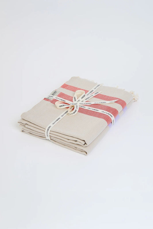 Bebe Dune Turkish Towel Bundle - Set of 2 by Cove & Fold - bundle view